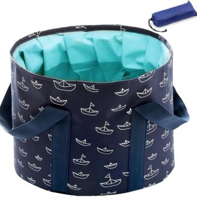 Collapsible Bucket for Soaking Feet, Portable Travel Foot Bath Tub, Foot Soaking Bath Basin Portable, Foot Spa Soaking Feet Home Pedicure Basin Outdoor Camping